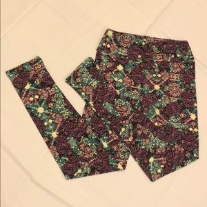Patterned LuLaRoe Leggings - one size